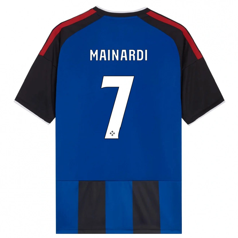 Danxen Women Gianmarco Mainardi #7 Black Red White Blue Home Jersey 2026/27 T-Shirt