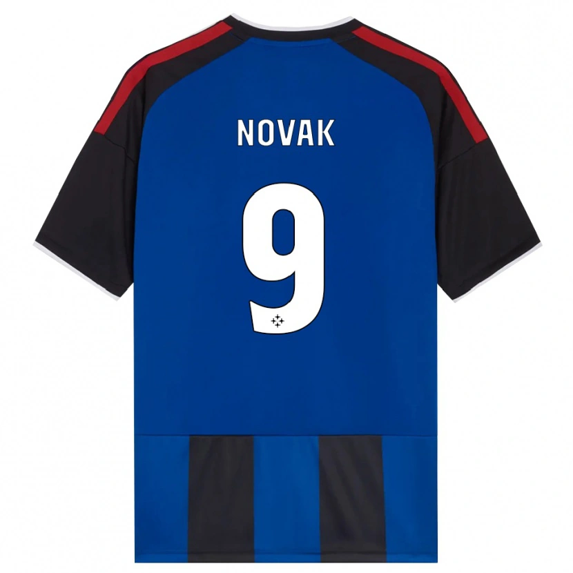 Danxen Women Maros Novak #9 Black Red White Blue Home Jersey 2026/27 T-Shirt