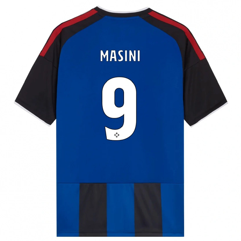 Danxen Women Tommaso Masini #9 Black Red White Blue Home Jersey 2026/27 T-Shirt