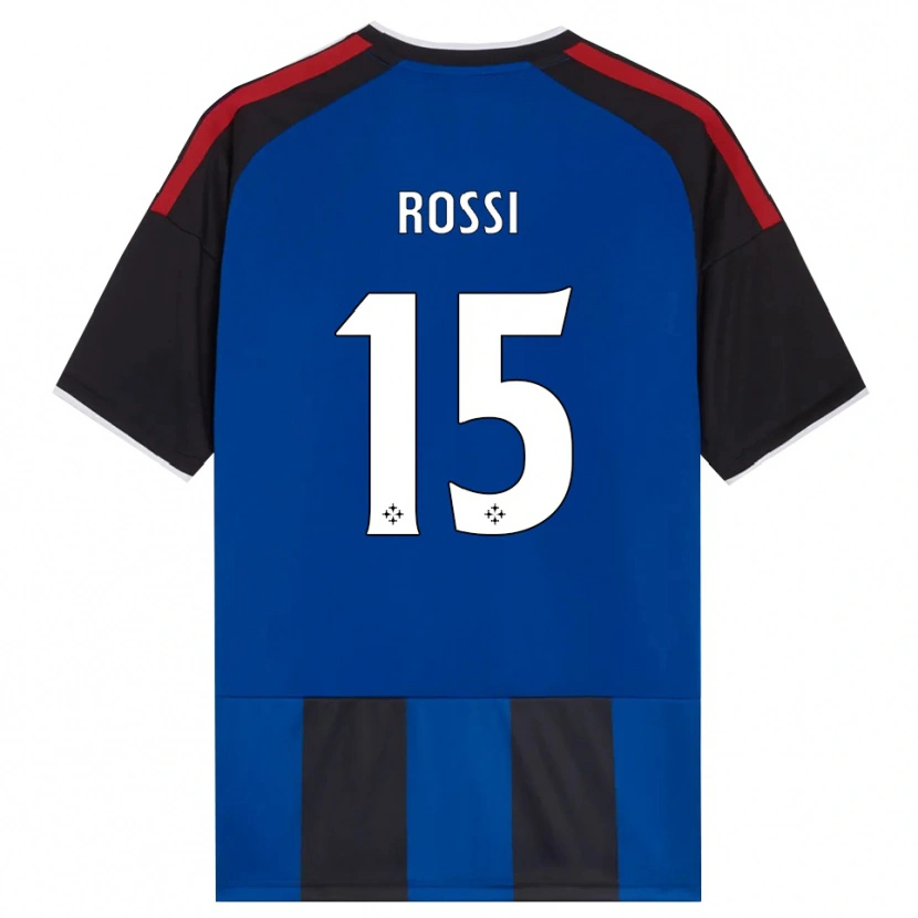 Danxen Women Jacopo Rossi #15 Black Red White Blue Home Jersey 2026/27 T-Shirt