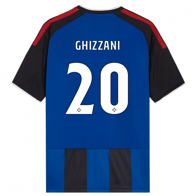 Danxen Women Lapo Ghizzani #20 Black Red White Blue Home Jersey 2026/27 T-Shirt