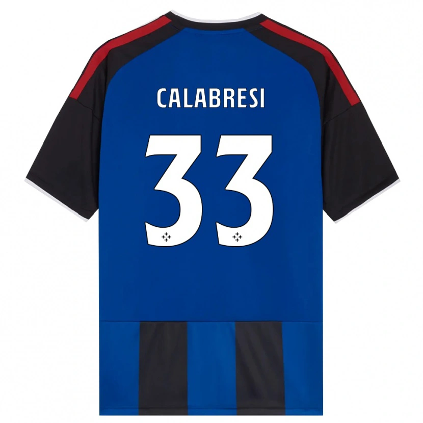 Danxen Women Arturo Calabresi #33 Black Red White Blue Home Jersey 2026/27 T-Shirt