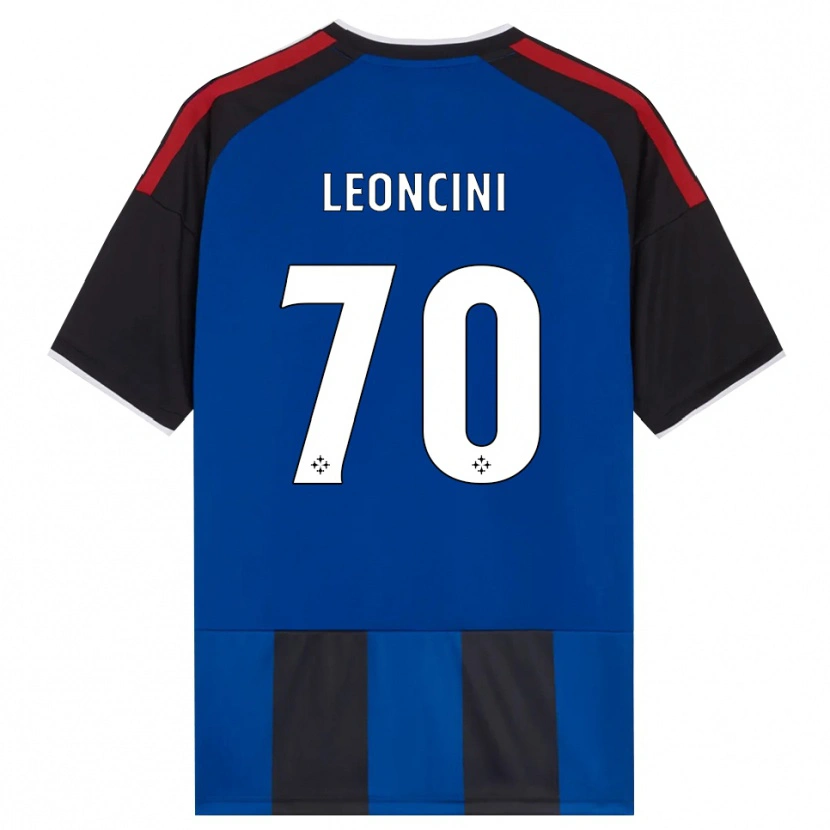 Danxen Women Mattia Leoncini #70 Black Red White Blue Home Jersey 2026/27 T-Shirt