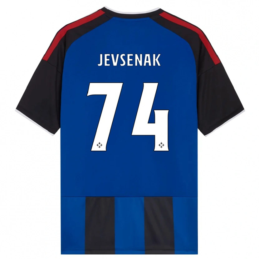 Danxen Women Zan Jevsenak #74 Black Red White Blue Home Jersey 2026/27 T-Shirt