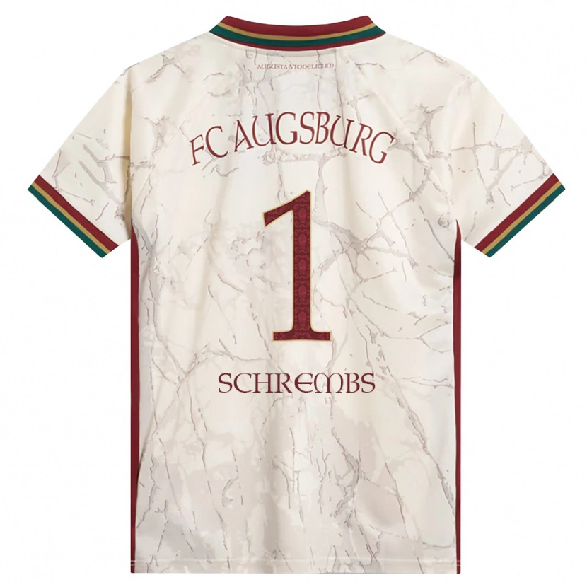 Danxen Women Luis Schrembs #1 Green Rice White Burgundy Home Jersey 2026/27 T-Shirt