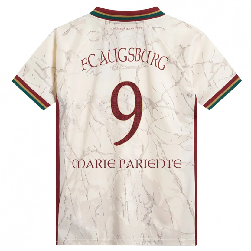 Danxen Women Sophia Marie Pariente #9 Green Rice White Burgundy Home Jersey 2026/27 T-Shirt