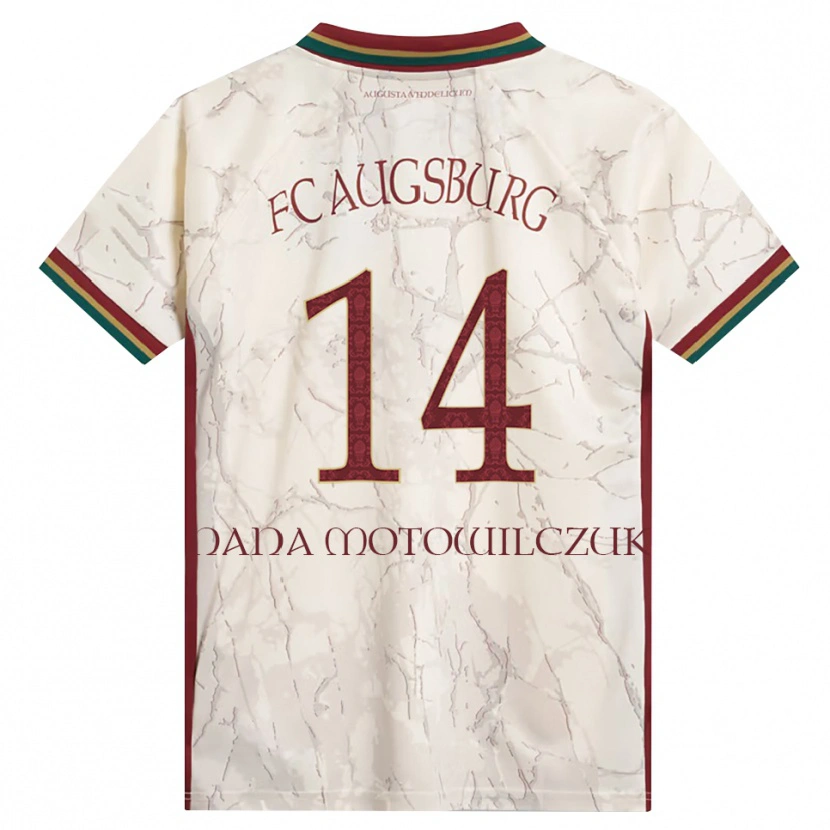 Danxen Women Kevin Nana #14 Green Rice White Burgundy Home Jersey 2026/27 T-Shirt