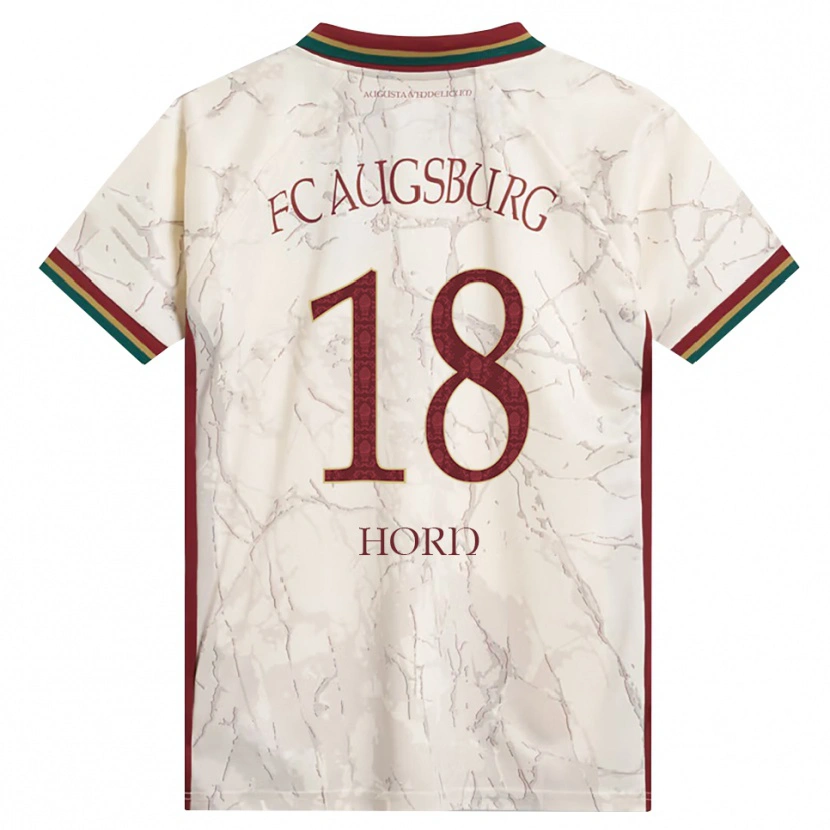 Danxen Women Tobias Horn #18 Green Rice White Burgundy Home Jersey 2026/27 T-Shirt