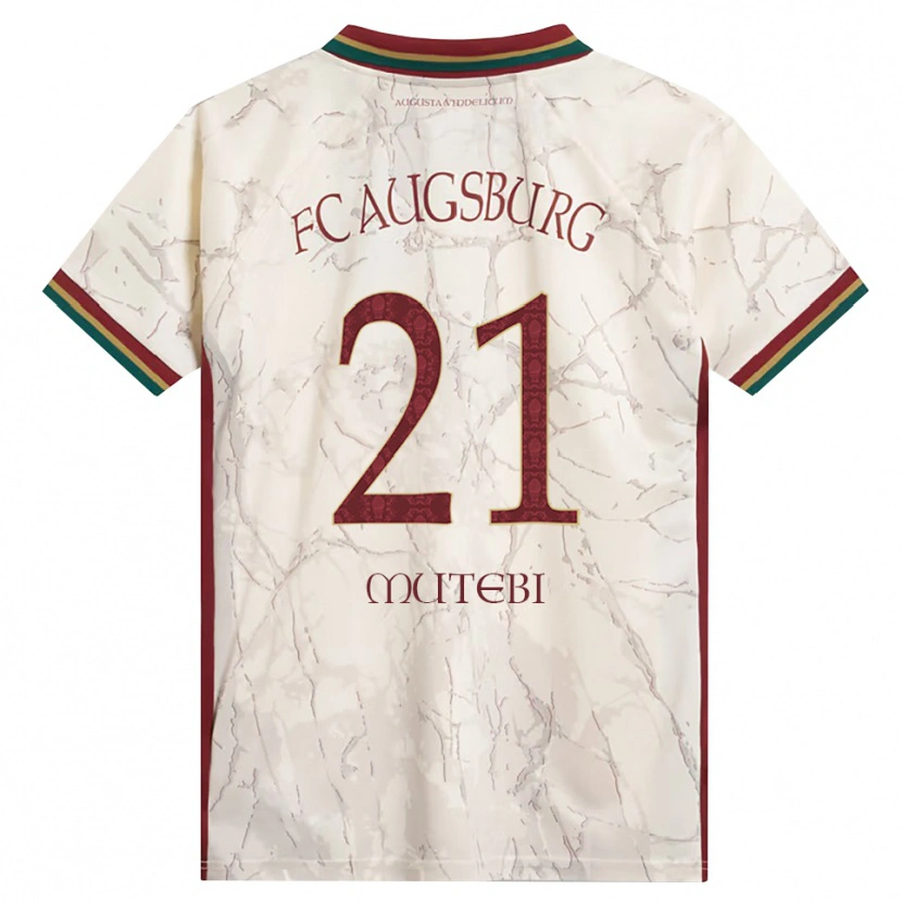 Danxen Women Ikhlas Mutebi #21 Green Rice White Burgundy Home Jersey 2026/27 T-Shirt