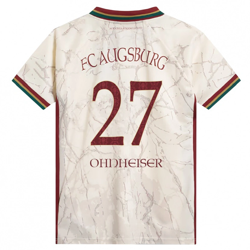 Danxen Women Nico Ohnheiser #27 Green Rice White Burgundy Home Jersey 2026/27 T-Shirt