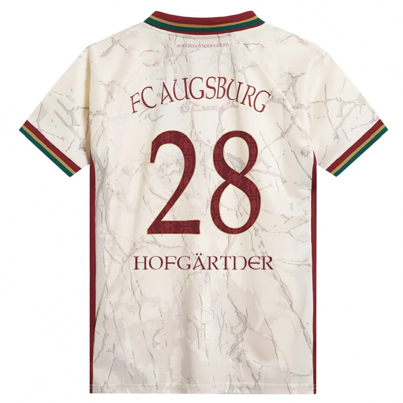 Danxen Women Hendrik Hofgärtner #28 Green Rice White Burgundy Home Jersey 2026/27 T-Shirt