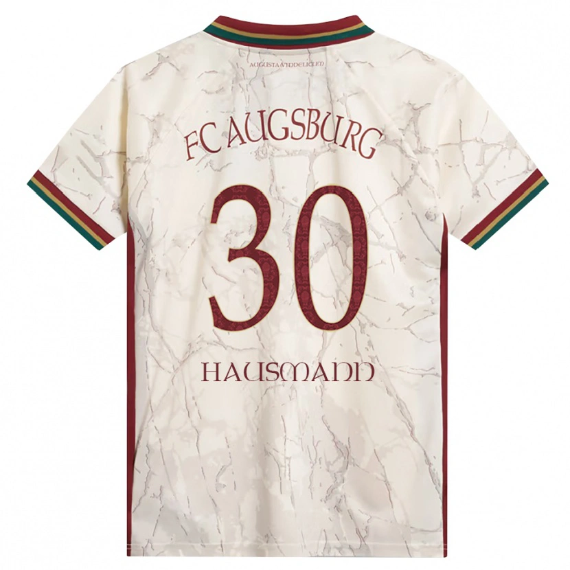 Danxen Women Daniel Hausmann #30 Green Rice White Burgundy Home Jersey 2026/27 T-Shirt
