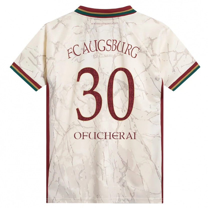 Danxen Women Isaac Ofucherai #30 Green Rice White Burgundy Home Jersey 2026/27 T-Shirt