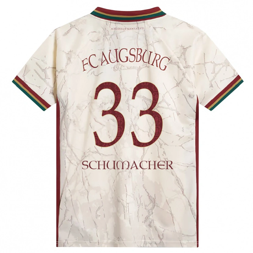 Danxen Women Till Schumacher #33 Green Rice White Burgundy Home Jersey 2026/27 T-Shirt