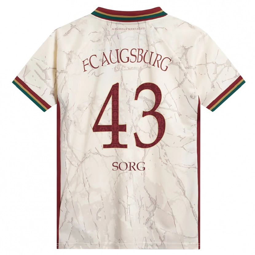 Danxen Women Oliver Sorg #43 Green Rice White Burgundy Home Jersey 2026/27 T-Shirt