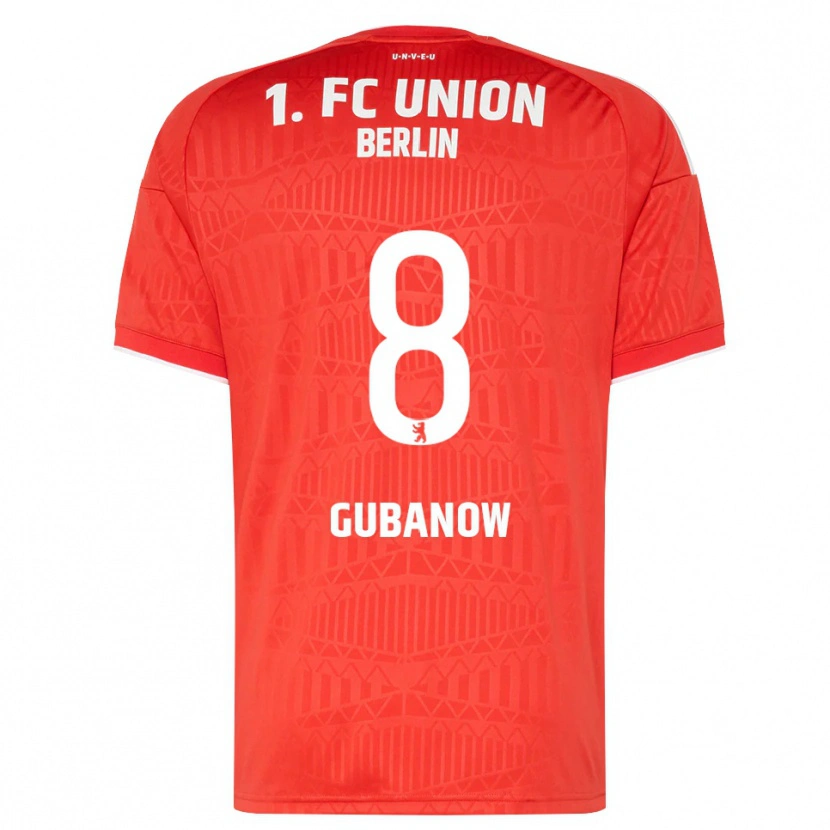 Danxen Women Oskar Gubanow #8 Red White Home Jersey 2026/27 T-Shirt