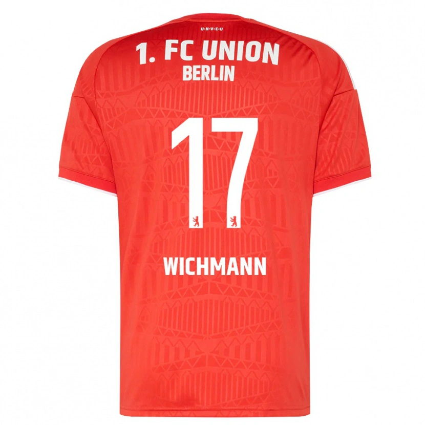 Danxen Women Julius Wichmann #17 Red White Home Jersey 2026/27 T-Shirt