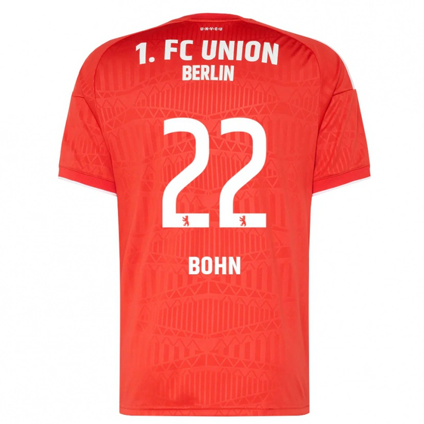 Danxen Women Oskar Bohn #22 Red White Home Jersey 2026/27 T-Shirt
