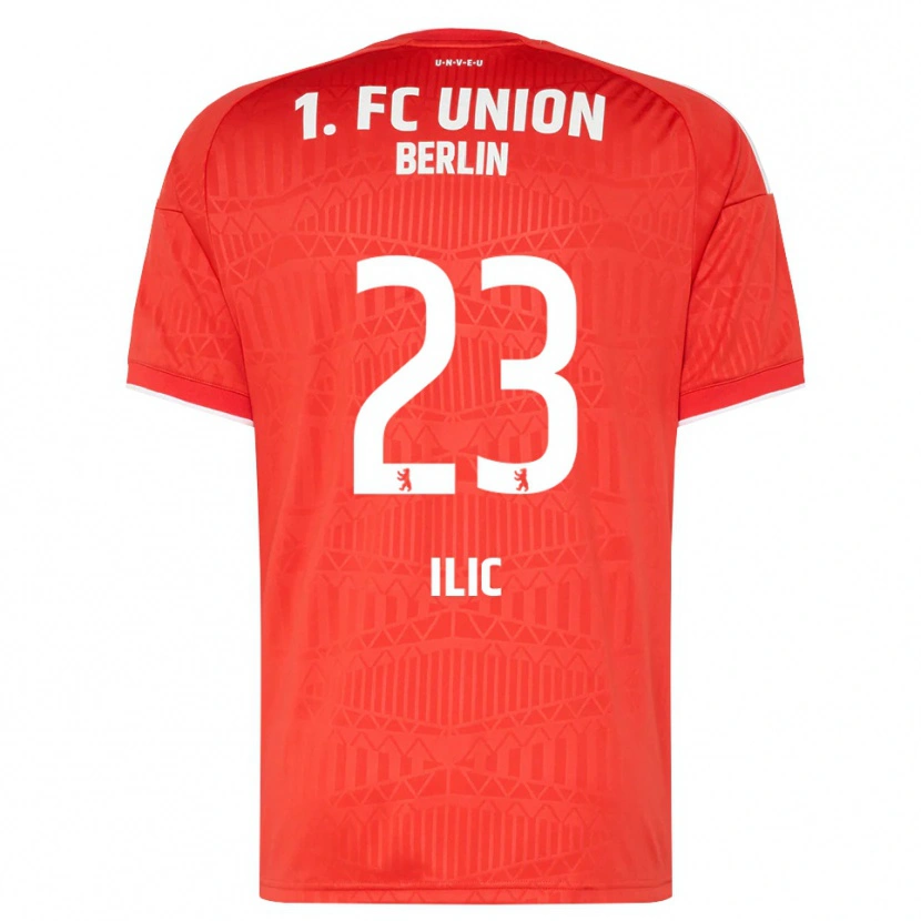 Danxen Women Andrej Ilic #23 Red White Home Jersey 2026/27 T-Shirt