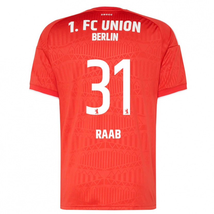 Danxen Women Matheo Raab #31 Red White Home Jersey 2026/27 T-Shirt