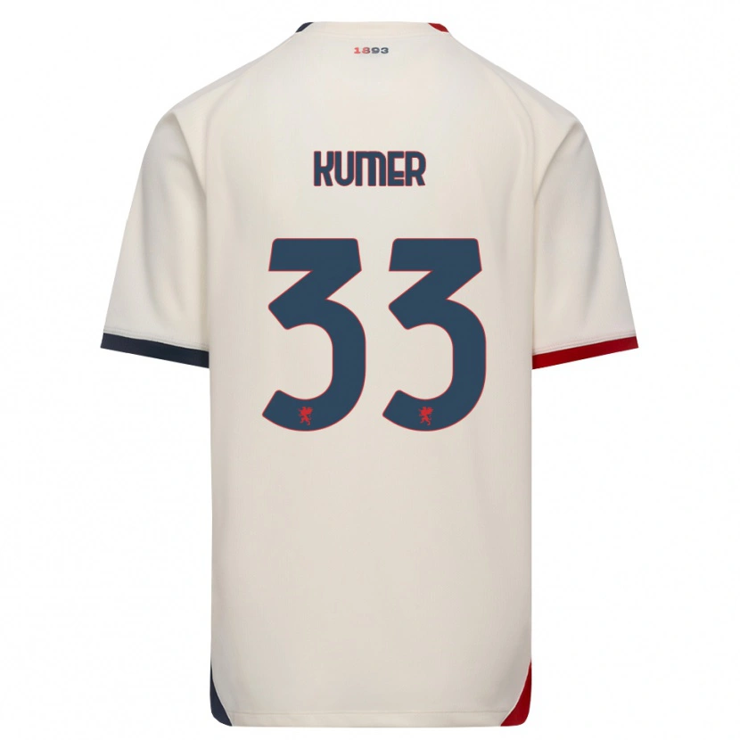 Danxen Women Alin Kumer Celik #33 Off-White Red Away Jersey 2026/27 T-Shirt