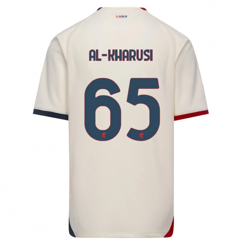 Danxen Women Suhayb Al-Kharusi #65 Off-White Red Away Jersey 2026/27 T-Shirt