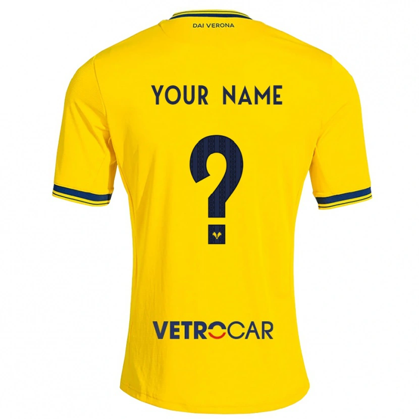 Danxen Women Your Name #0 Yellow Red Away Jersey 2026/27 T-Shirt