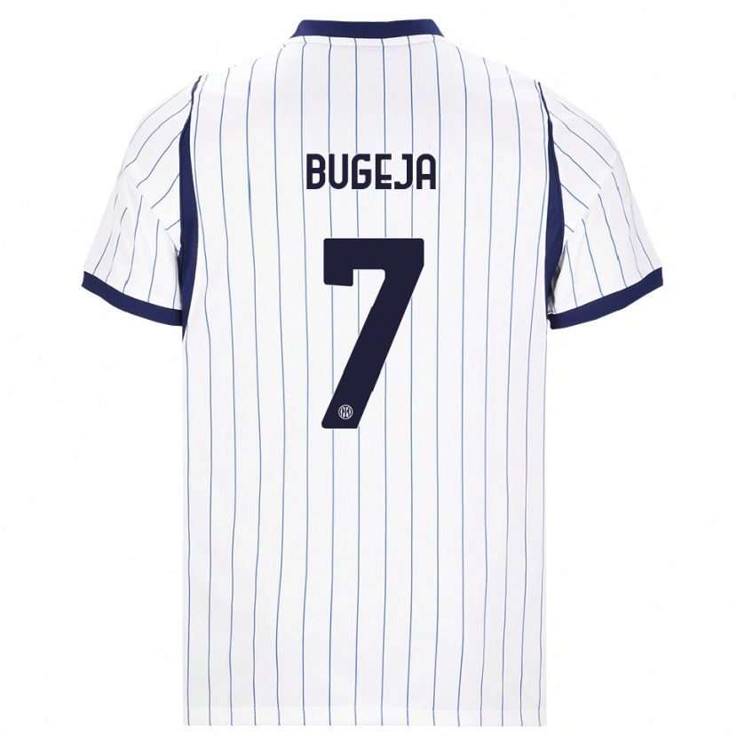 Danxen Women Haley Bugeja #7 White Navy Blue Away Jersey 2026/27 T-Shirt