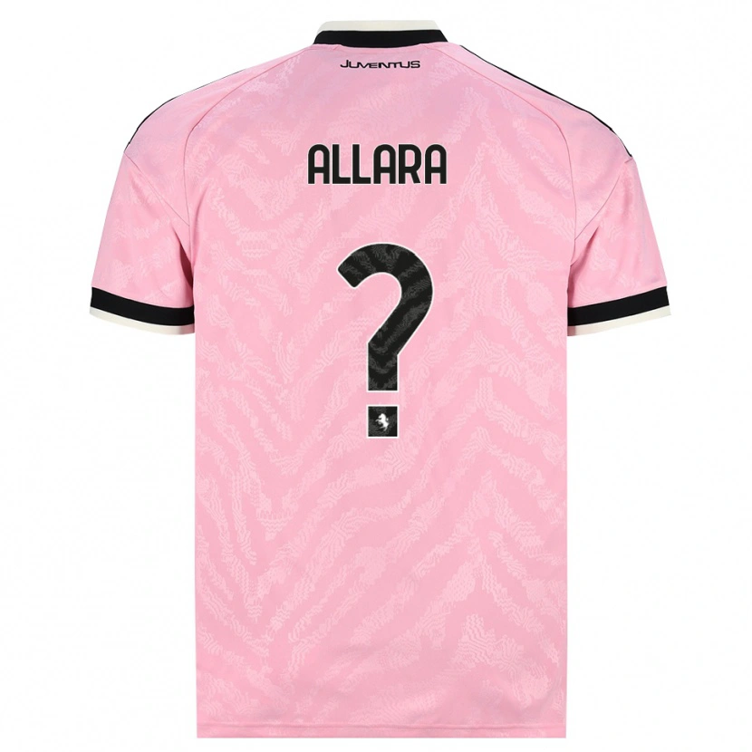 Danxen Women Lorenzo Allara #0 Pink Black Away Jersey 2026/27 T-Shirt