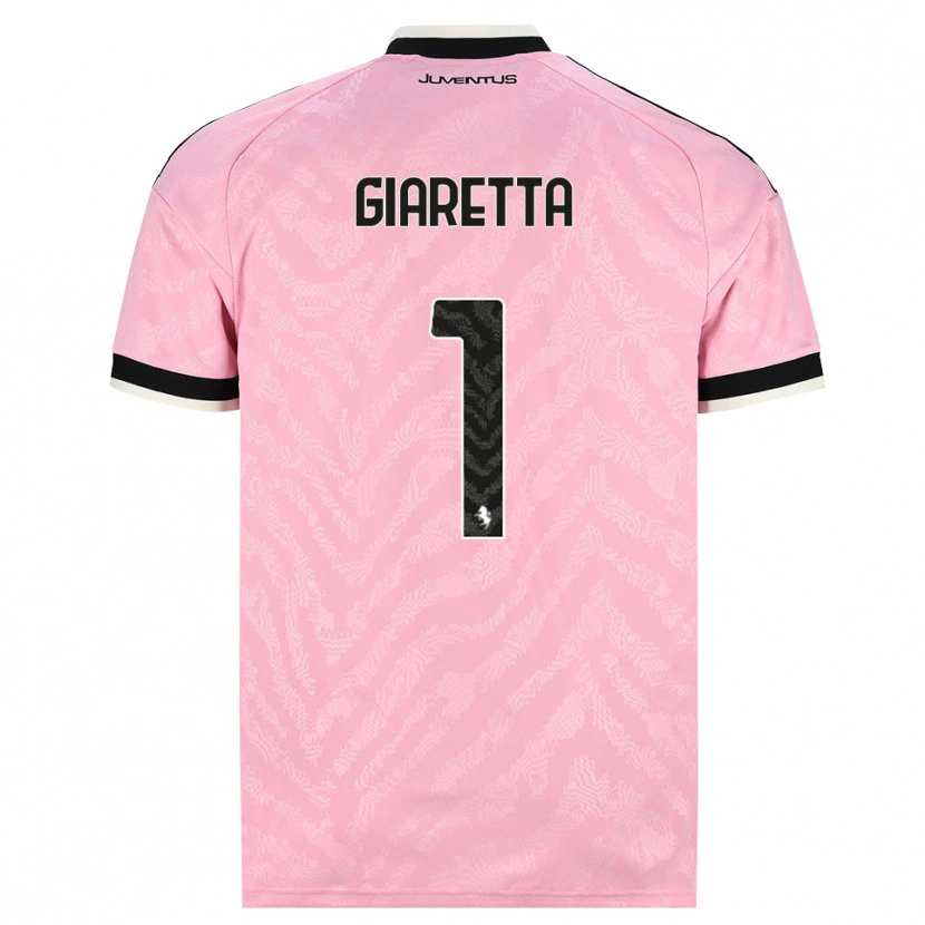 Danxen Women Emanuele Giaretta #1 Pink Black Away Jersey 2026/27 T-Shirt