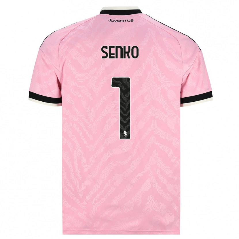 Danxen Women Zsombor Senko #1 Pink Black Away Jersey 2026/27 T-Shirt