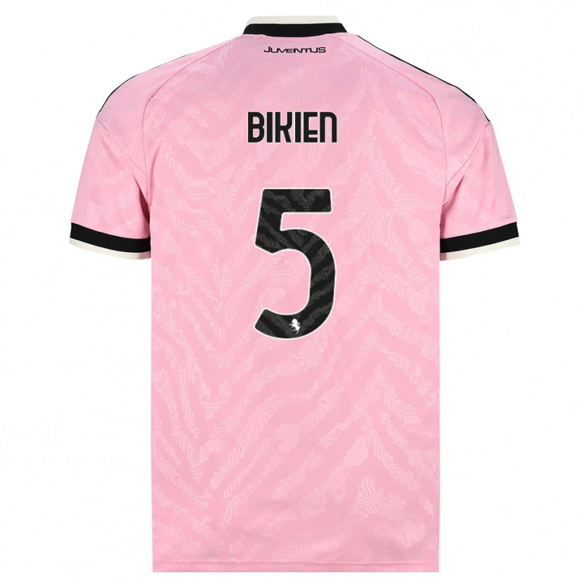 Danxen Women Felix Nzouango Bikien #5 Pink Black Away Jersey 2026/27 T-Shirt