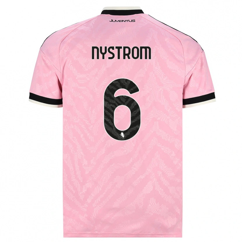 Danxen Women Paulina Nyström #6 Pink Black Away Jersey 2026/27 T-Shirt
