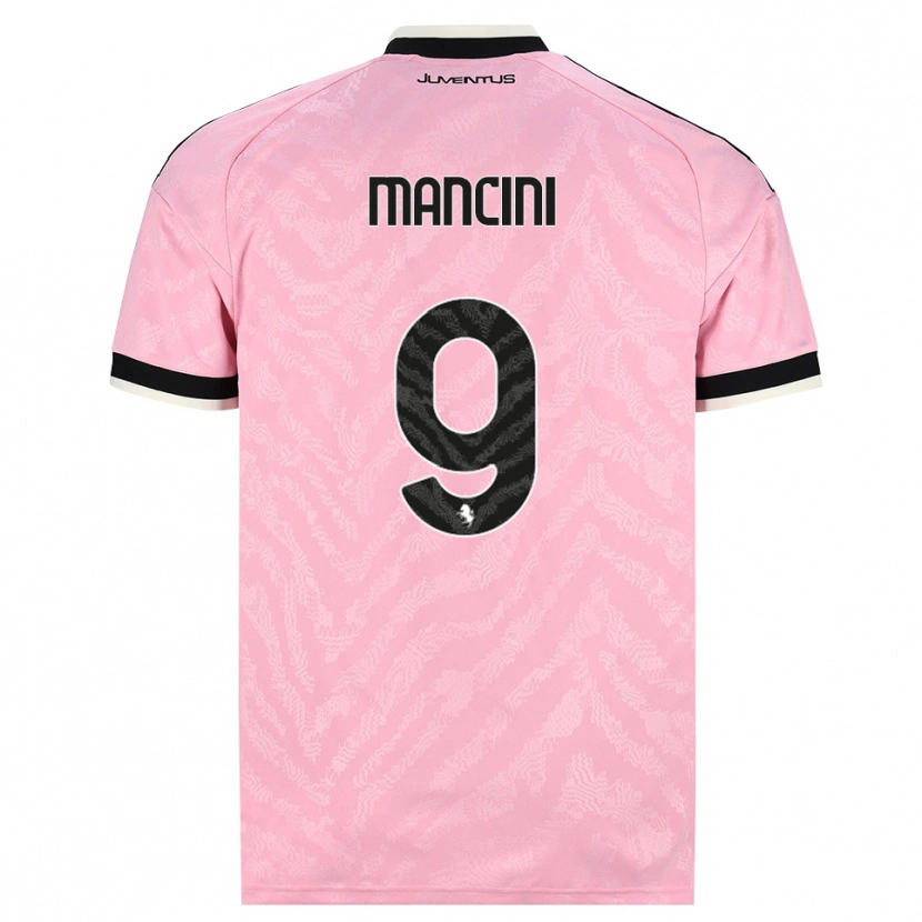 Danxen Women Tommaso Mancini #9 Pink Black Away Jersey 2026/27 T-Shirt