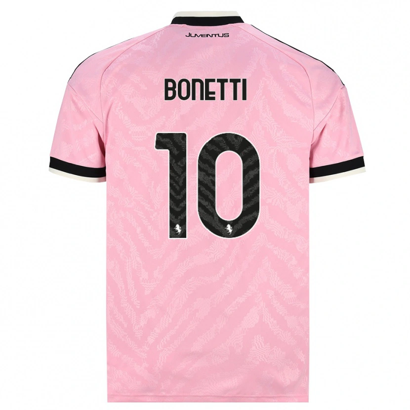 Danxen Women Andrea Bonetti #10 Pink Black Away Jersey 2026/27 T-Shirt