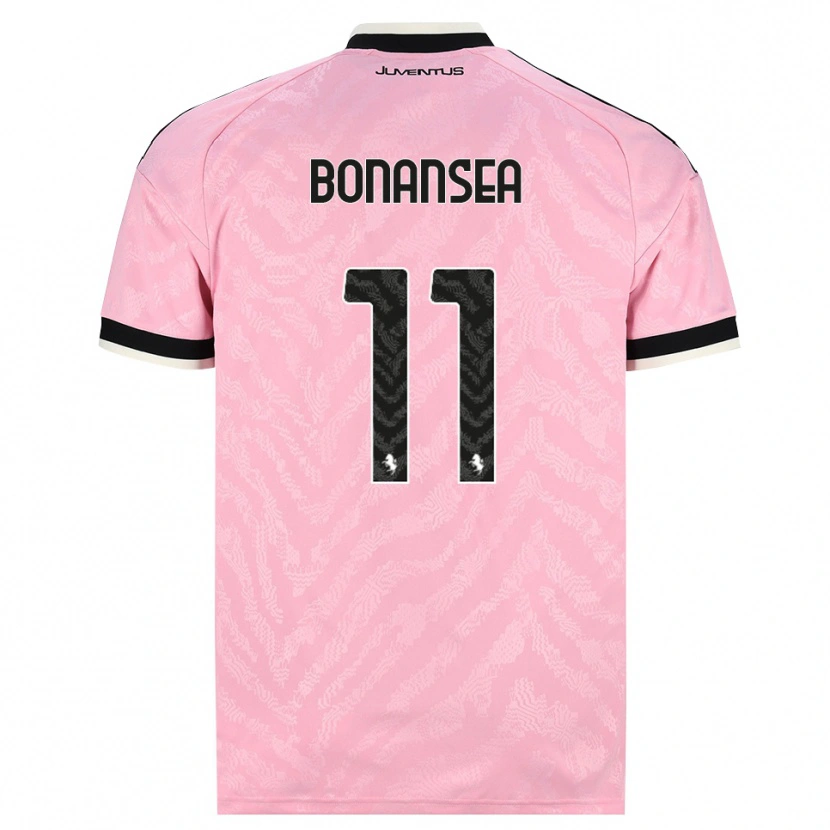 Danxen Women Barbara Bonansea #11 Pink Black Away Jersey 2026/27 T-Shirt