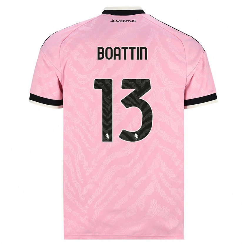 Danxen Women Lisa Boattin #13 Pink Black Away Jersey 2026/27 T-Shirt