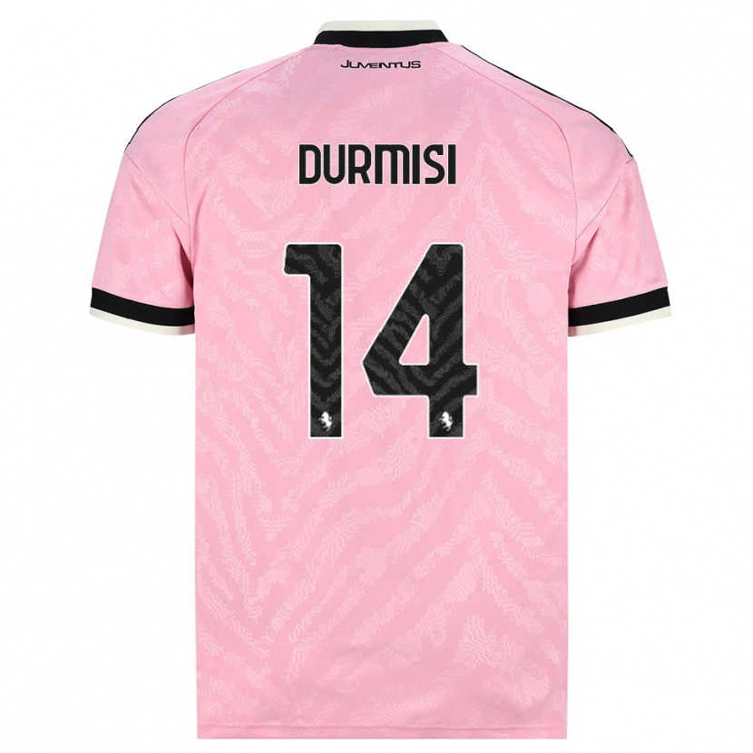 Danxen Women Arman Durmiši #14 Pink Black Away Jersey 2026/27 T-Shirt