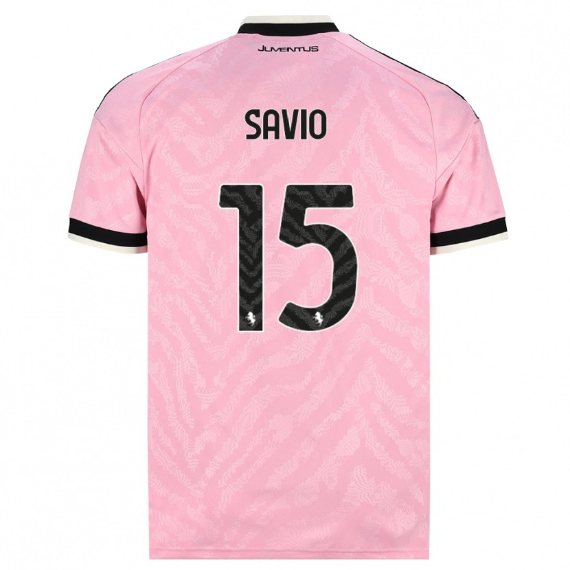 Danxen Women Federico Savio #15 Pink Black Away Jersey 2026/27 T-Shirt