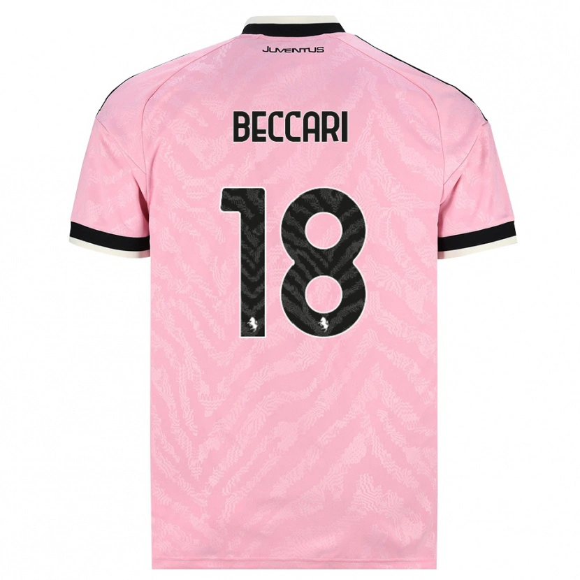 Danxen Women Chiara Beccari #18 Pink Black Away Jersey 2026/27 T-Shirt