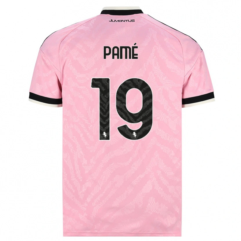 Danxen Women Mamadou Pamé #19 Pink Black Away Jersey 2026/27 T-Shirt