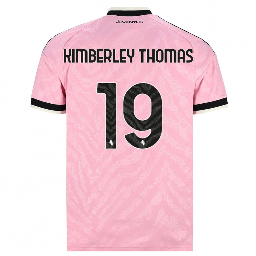 Danxen Women Lindsey Kimberley Thomas #19 Pink Black Away Jersey 2026/27 T-Shirt