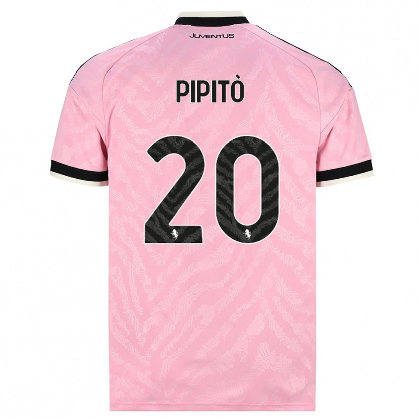 Danxen Women Giuseppe Pipitò #20 Pink Black Away Jersey 2026/27 T-Shirt