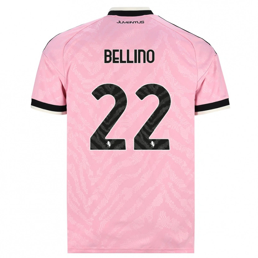 Danxen Women Filippo Bellino #22 Pink Black Away Jersey 2026/27 T-Shirt