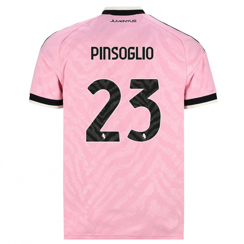 Danxen Women Carlo Pinsoglio #23 Pink Black Away Jersey 2026/27 T-Shirt