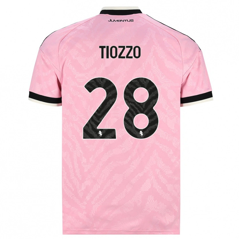 Danxen Women Marco Tiozzo #28 Pink Black Away Jersey 2026/27 T-Shirt