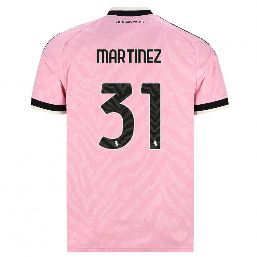 Danxen Women Bruno Martinez #31 Pink Black Away Jersey 2026/27 T-Shirt