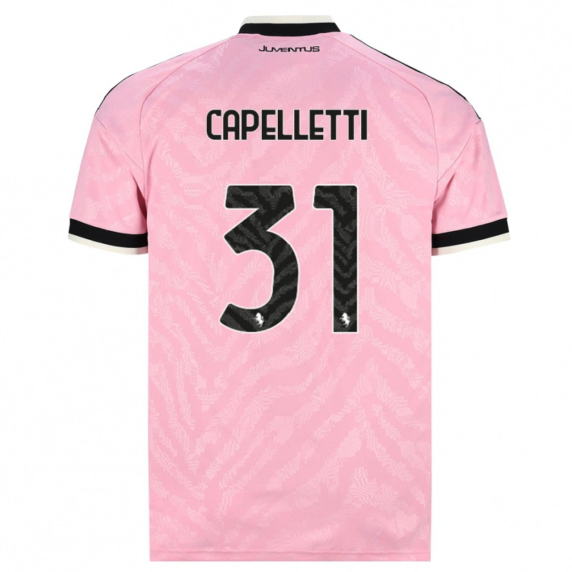 Danxen Women Alessia Capelletti #31 Pink Black Away Jersey 2026/27 T-Shirt
