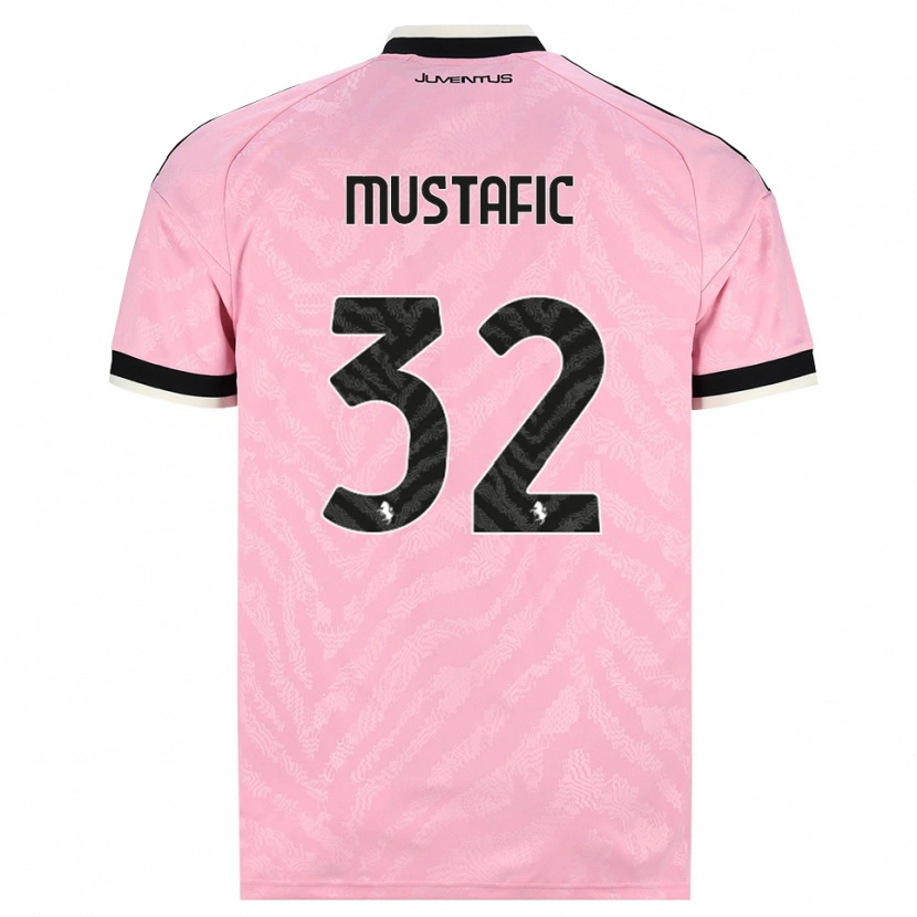 Danxen Women Emma Mustafic #32 Pink Black Away Jersey 2026/27 T-Shirt