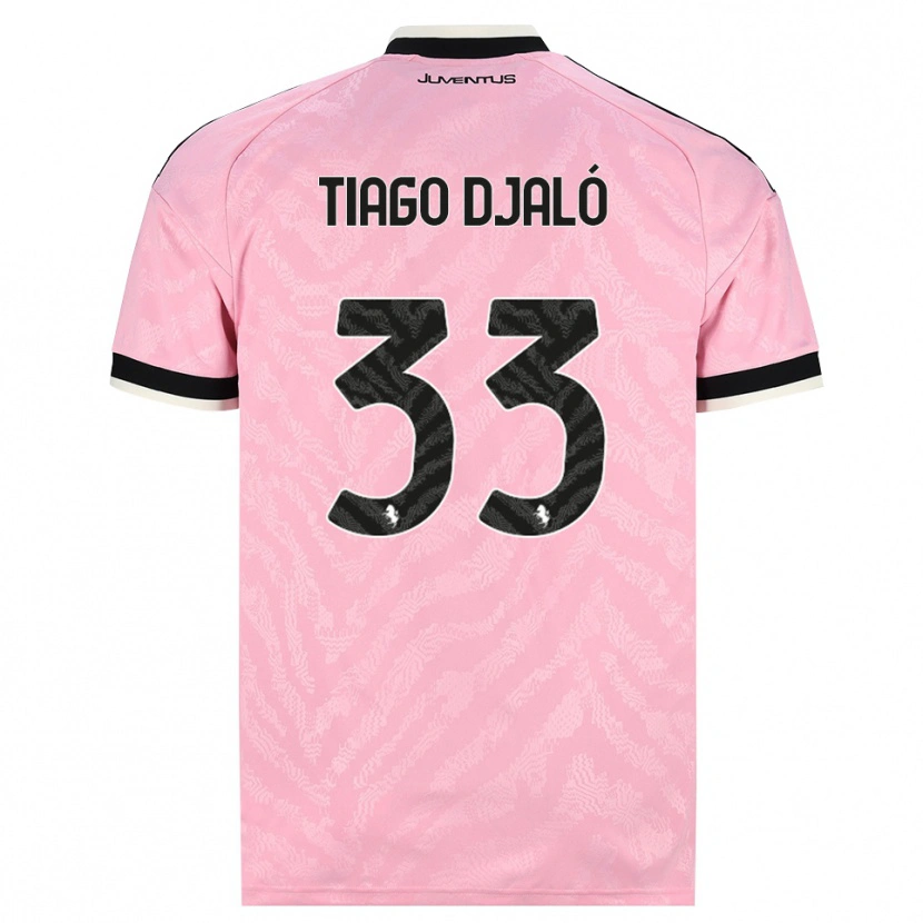 Danxen Women Tiago Djalo #33 Pink Black Away Jersey 2026/27 T-Shirt
